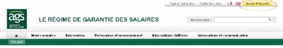 Zoom Accès Extranet