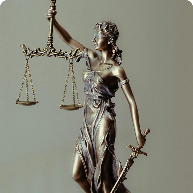 Statue de la justice