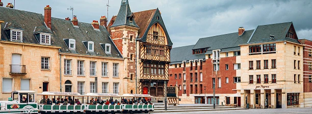 Photo du centre ville d'Amiens