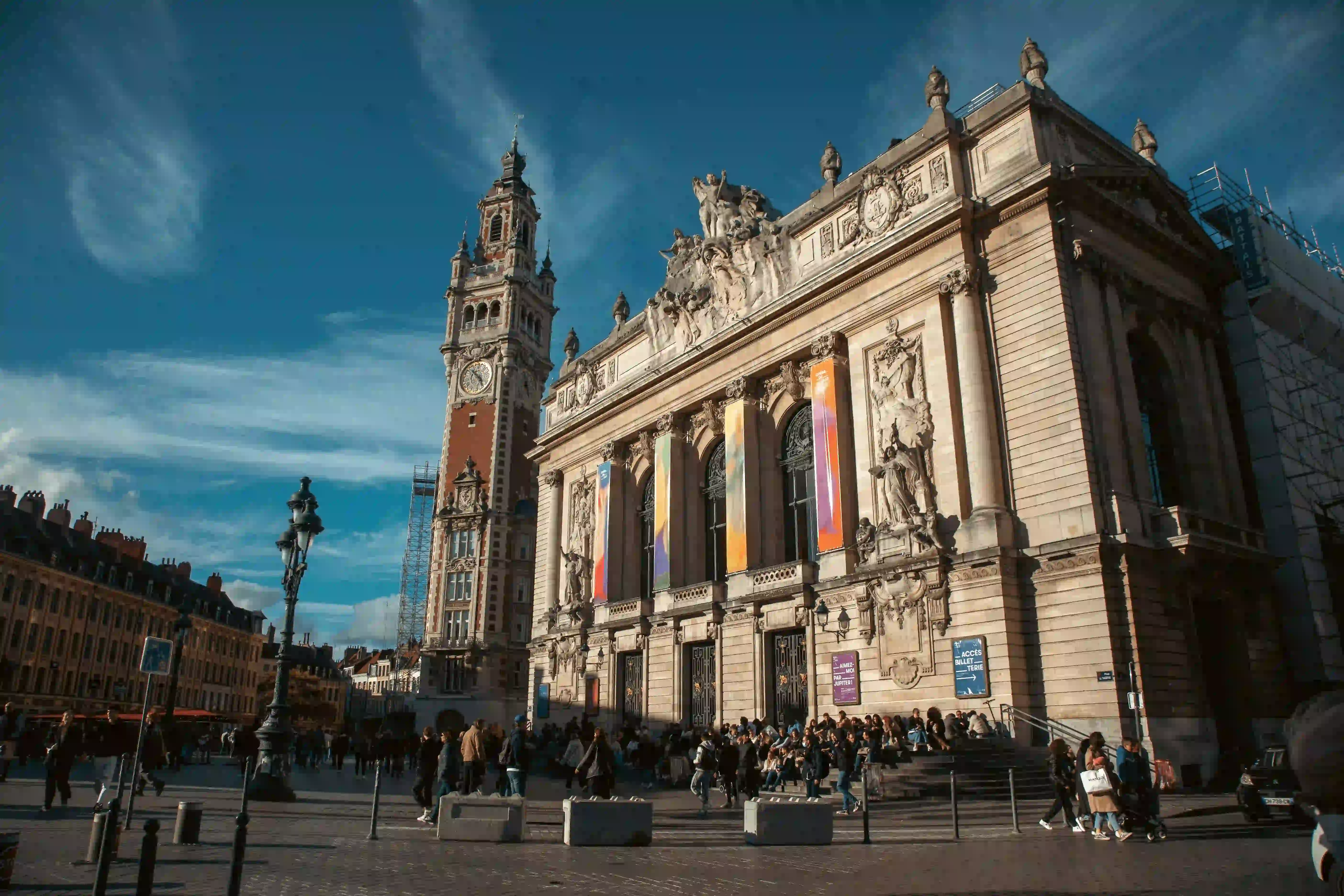 photo du b&acirc;timent de l'Op&eacute;ra de Lille