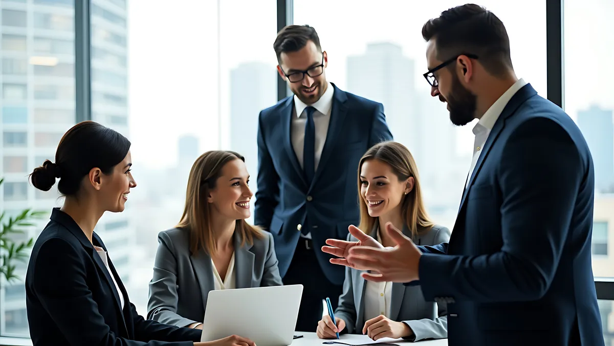Personnes en r&eacute;union de travail
